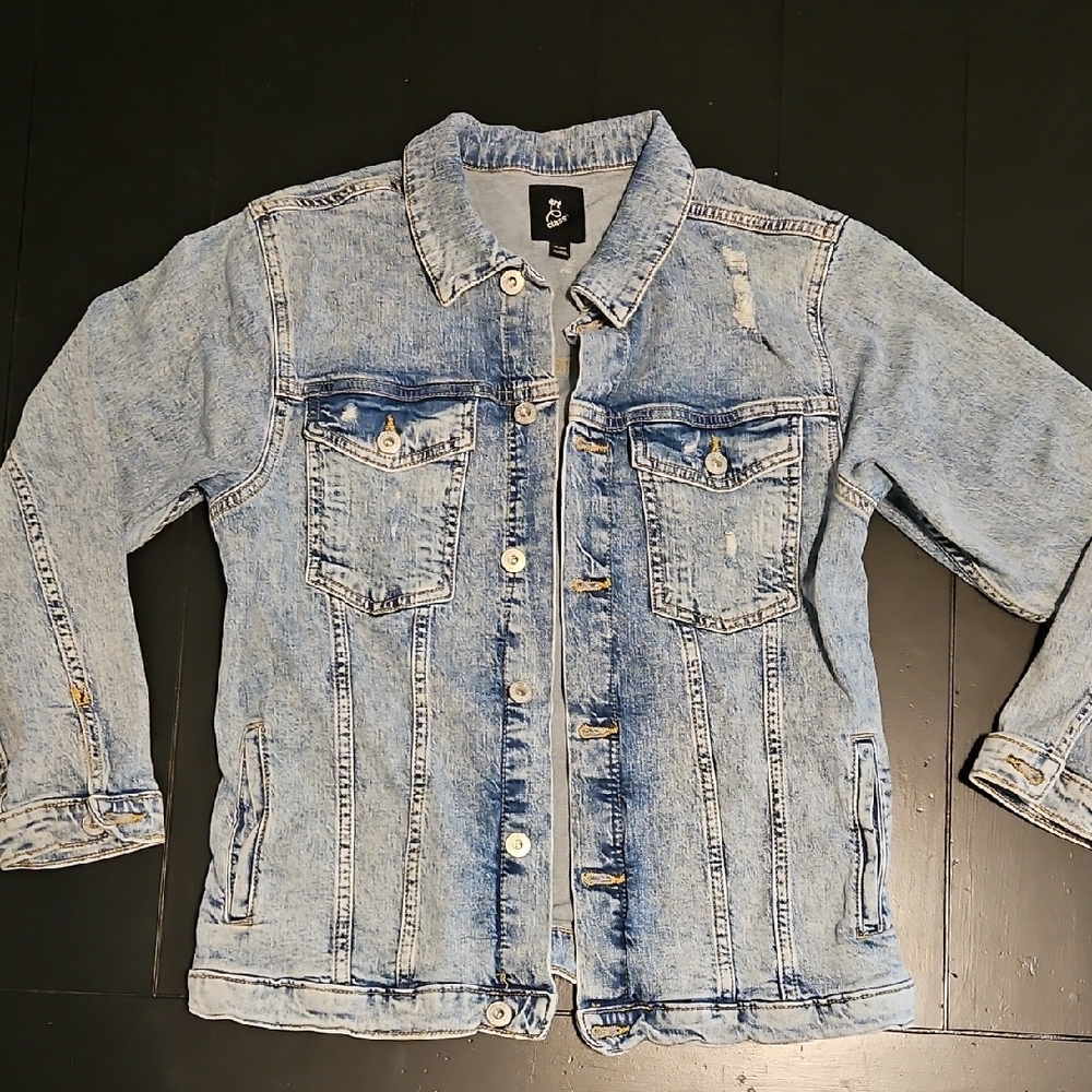 Art Class Light Blue Denim Jacket Girls XL